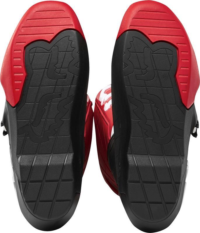 Botas Moto Comp R Rojo Negro Blanco Fox Racing- - Rideshop