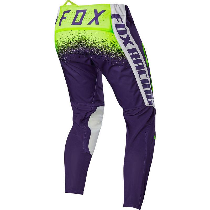 Pantalón Moto Flexair Honr Le Morado/Amarillo Fox Racing - Rideshop