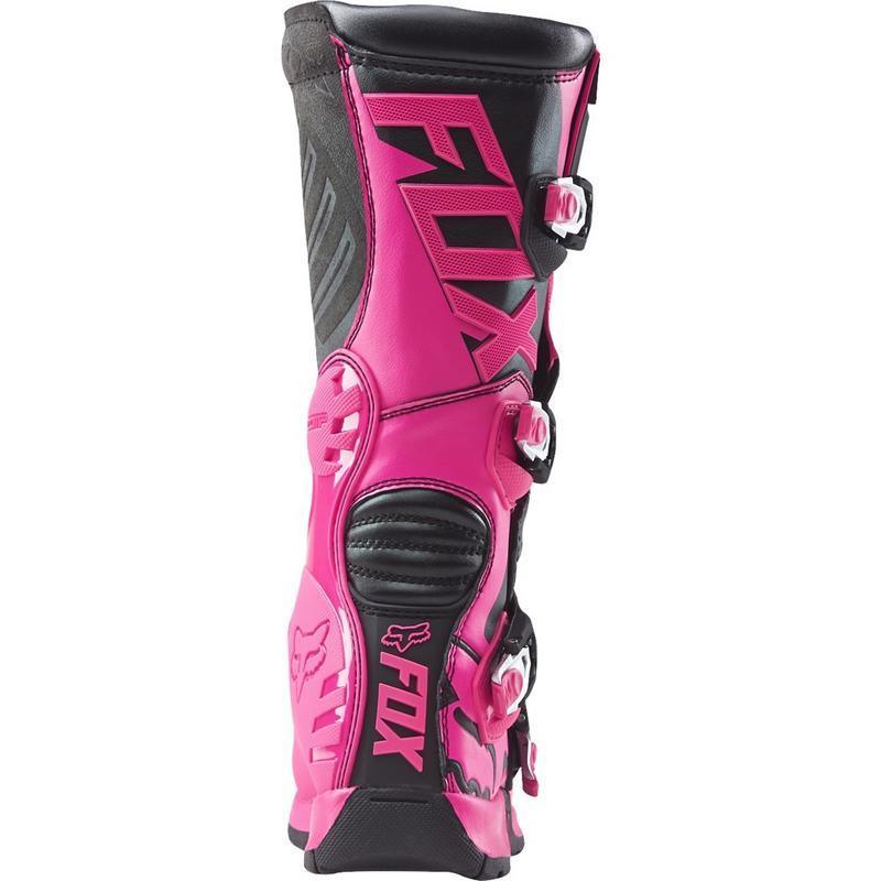 Botas Moto Niña Comp 5Y Rosado Fox Racing - Rideshop