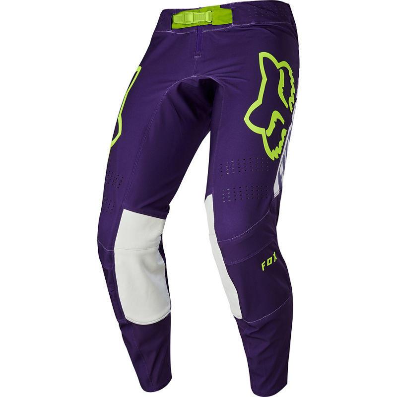 Pantalón Moto Flexair Honr Le Morado/Amarillo Fox Racing - Rideshop