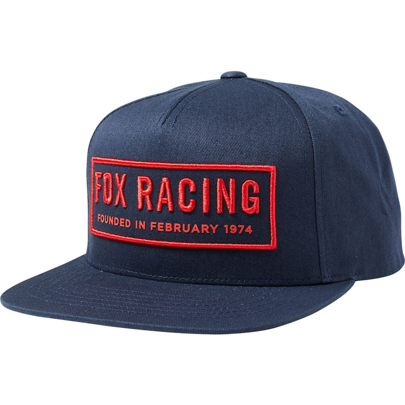 Gorro Lifestyle Founded Snapback Azul Fox Racing - Rideshop