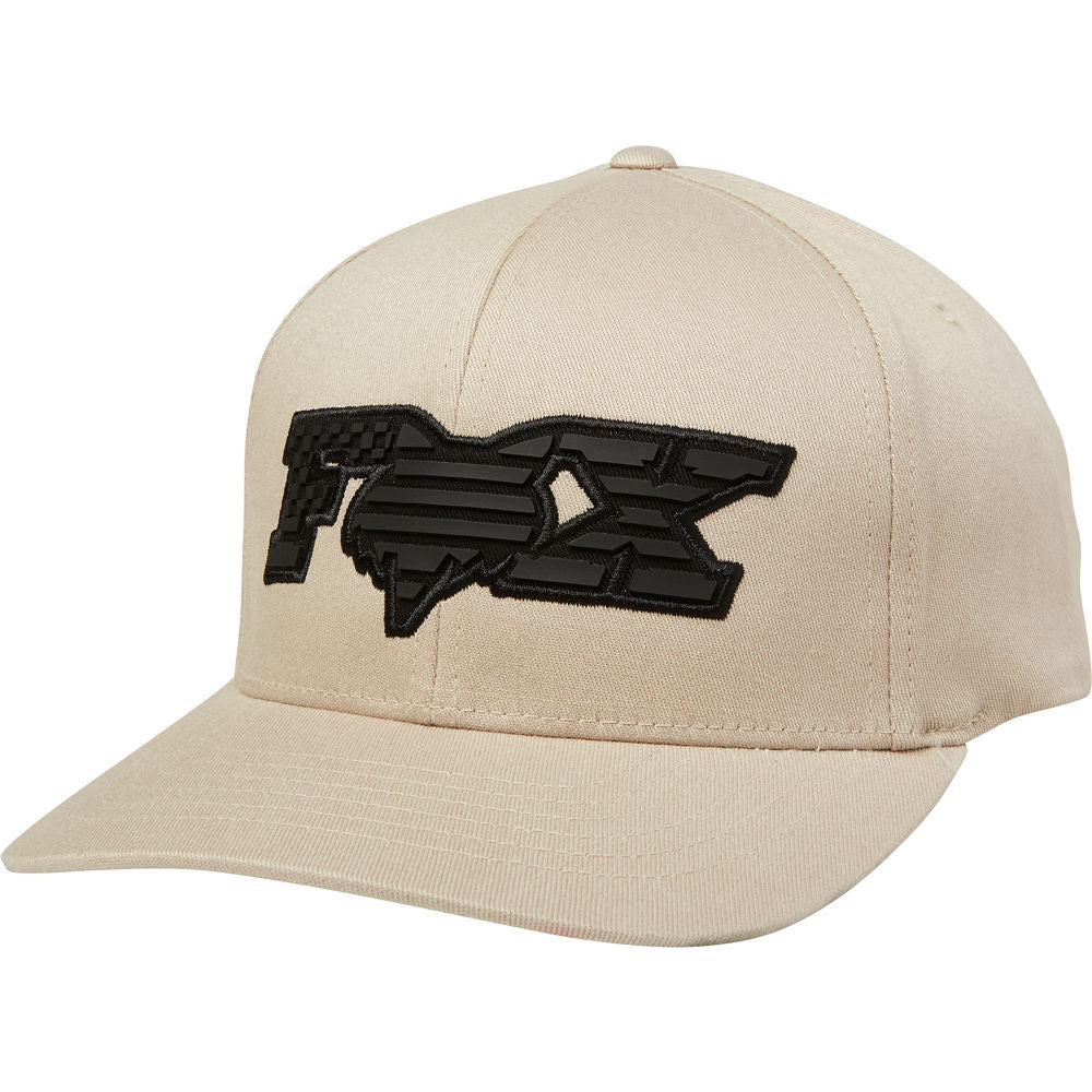Gorro Lifestyle Flexfit Flag Head X Beige Fox Racing - Rideshop