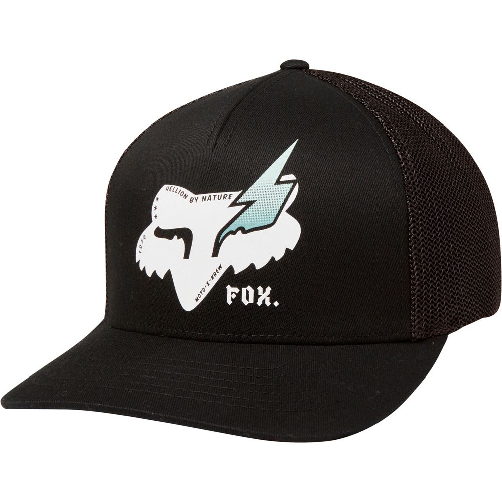 Gorro Lifestyle Hellion Flexfit Negro Fox Racing - Rideshop