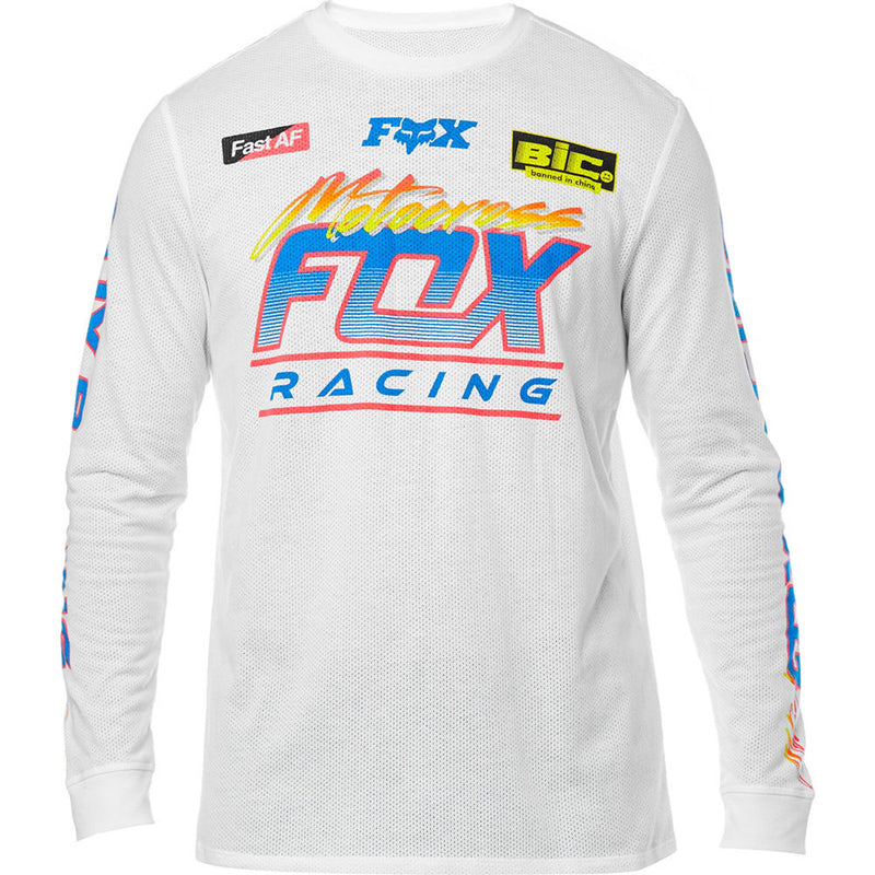 Polera Lifestyle Jetskee Knit Blanco Fox Racing - Rideshop