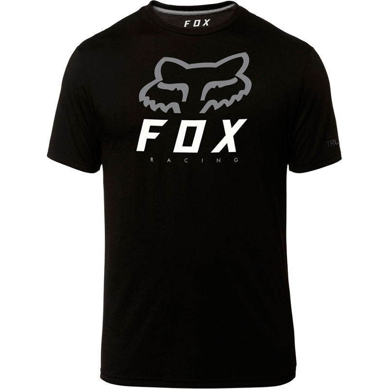 Polera Lifestyle Heritage Forger Negro/Gris Fox Racing - Rideshop