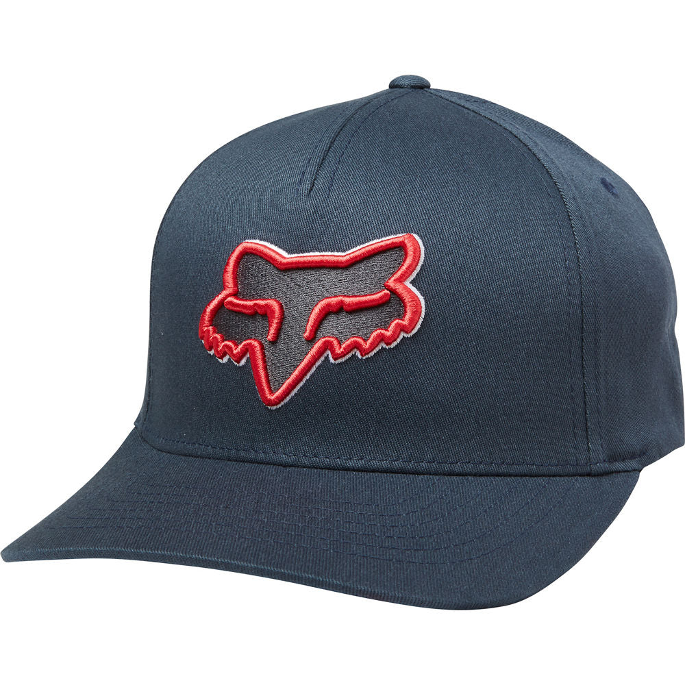 Gorro Lifestyle Flexfit Epicycle Azul Rojo Fox Racing - Rideshop