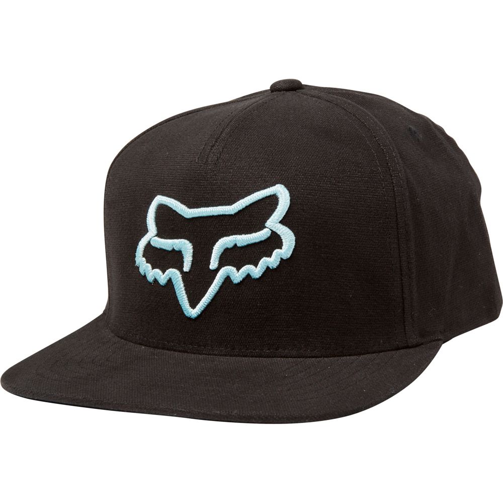Gorro Lifestyle Instill Snapback Negro Azul Fox Racing - Rideshop