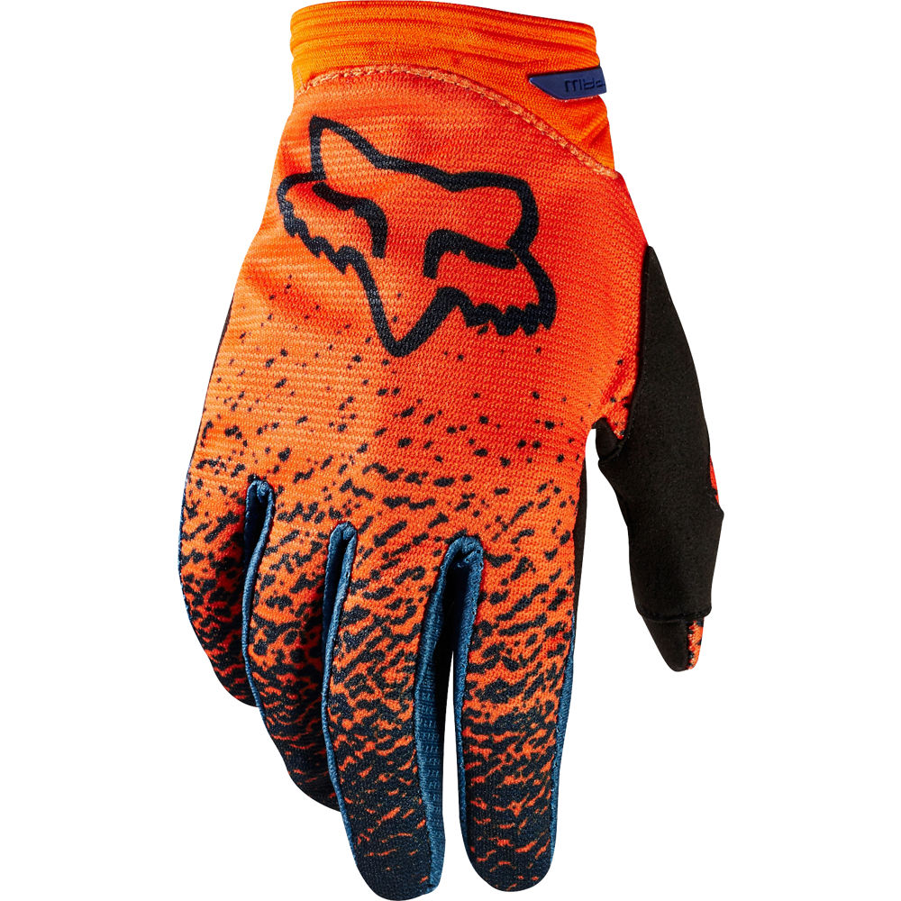 Guantes Moto Mujer Dirtpaw Gris Naranjo Fox Racing - Rideshop