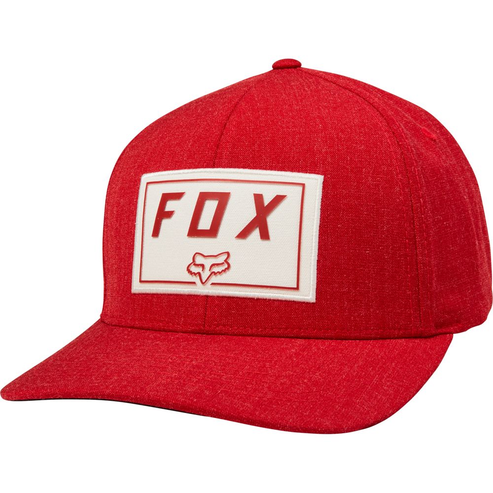 Gorro Lifestyle Trace Flexfit Rojo Fox Racing - Rideshop