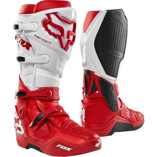 Botas Moto Instinct Rojo Fox Racing - Rideshop