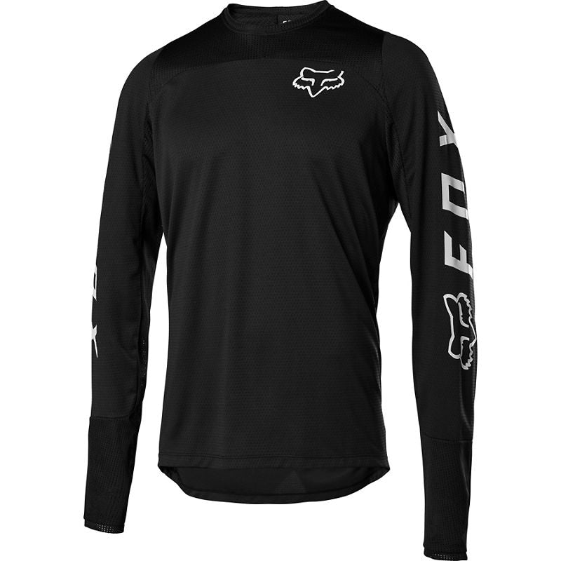 Polera Bicicleta Defend Ls Negro Fox Racing - Rideshop