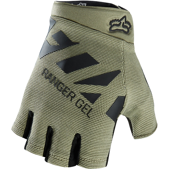 Guantes Bicicleta Ranger Gel Short Verde Fox Racing - Rideshop