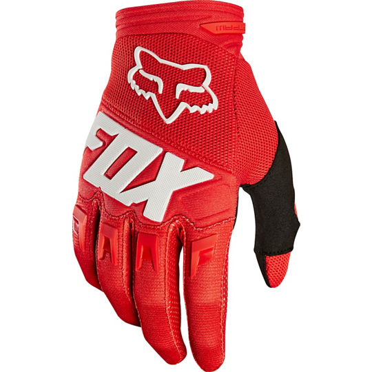 Guantes Moto Niño Dirtpaw Race Rojo Fox Racing - Rideshop