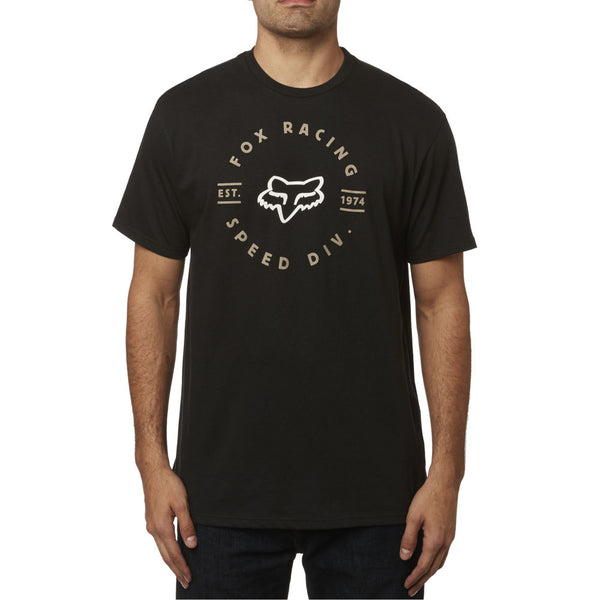 Polera Lifestyle Clocked Out Negro Fox Racing - Rideshop