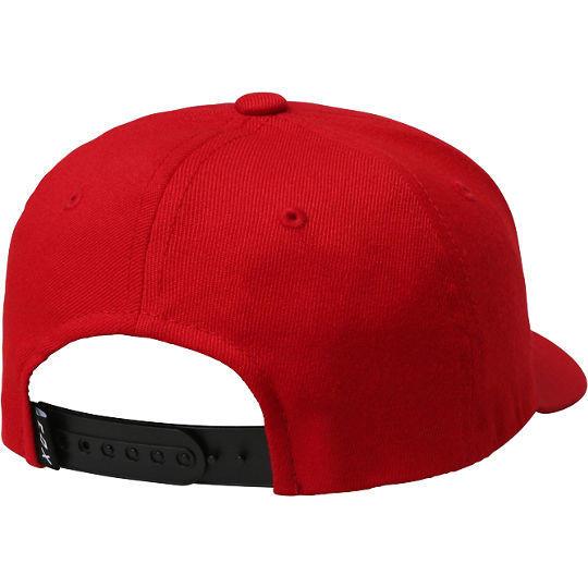 Gorro Lifestyle Legacy Moth 110 Snapback Rojo Fox Racing - Rideshop