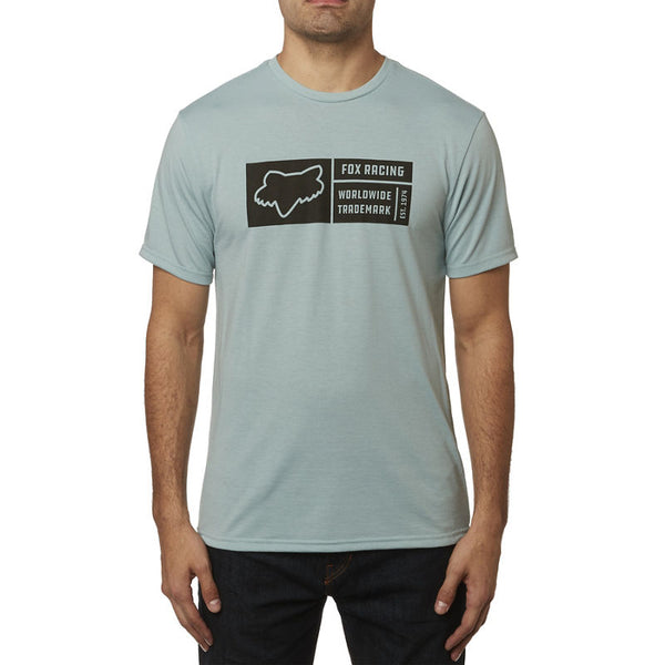 Polera Lifestyle Passport Celeste Fox Racing - Rideshop