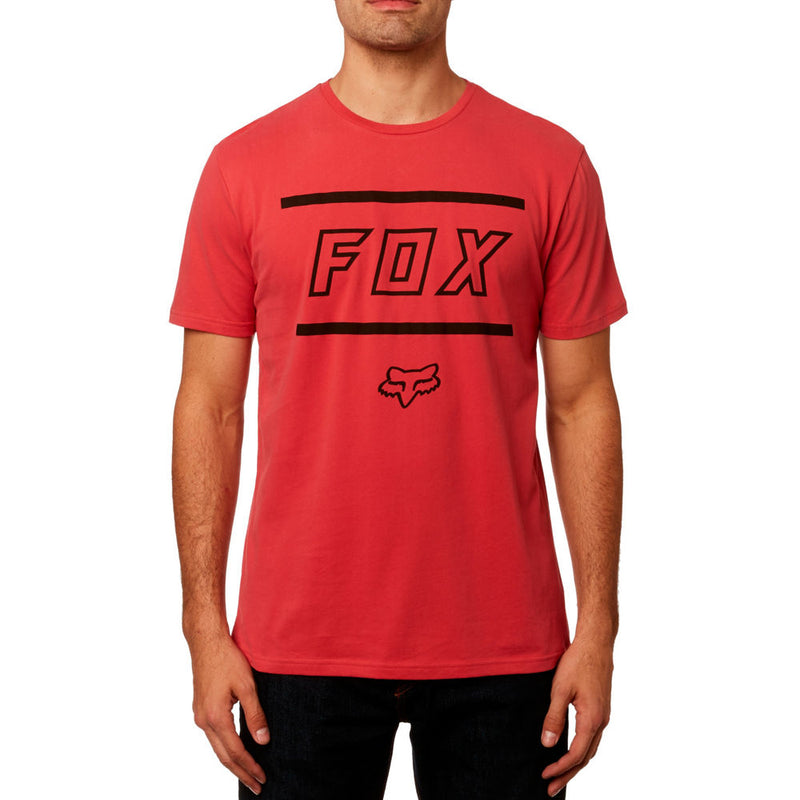 Polera Lifestyle Clutch Rojo Fox Racing - Rideshop