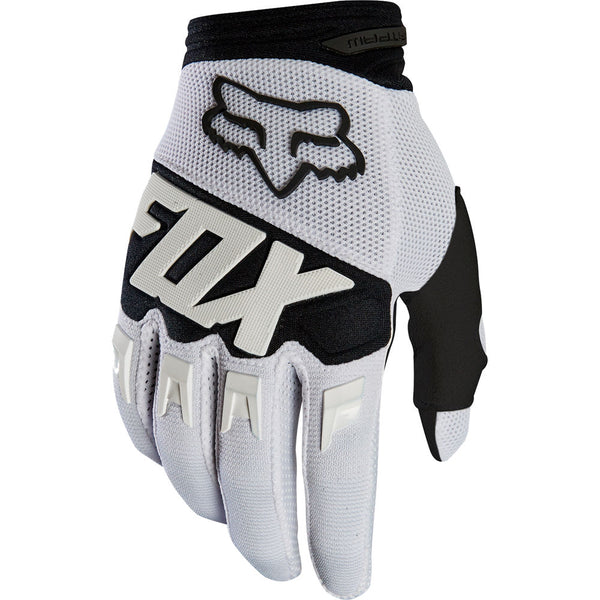 Guantes Moto Niño Dirtpaw Race Blanco Fox Racing - Rideshop