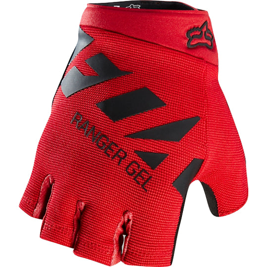 Guantes Bicicleta Ranger Gel Short Rojo Fox Racing - Rideshop