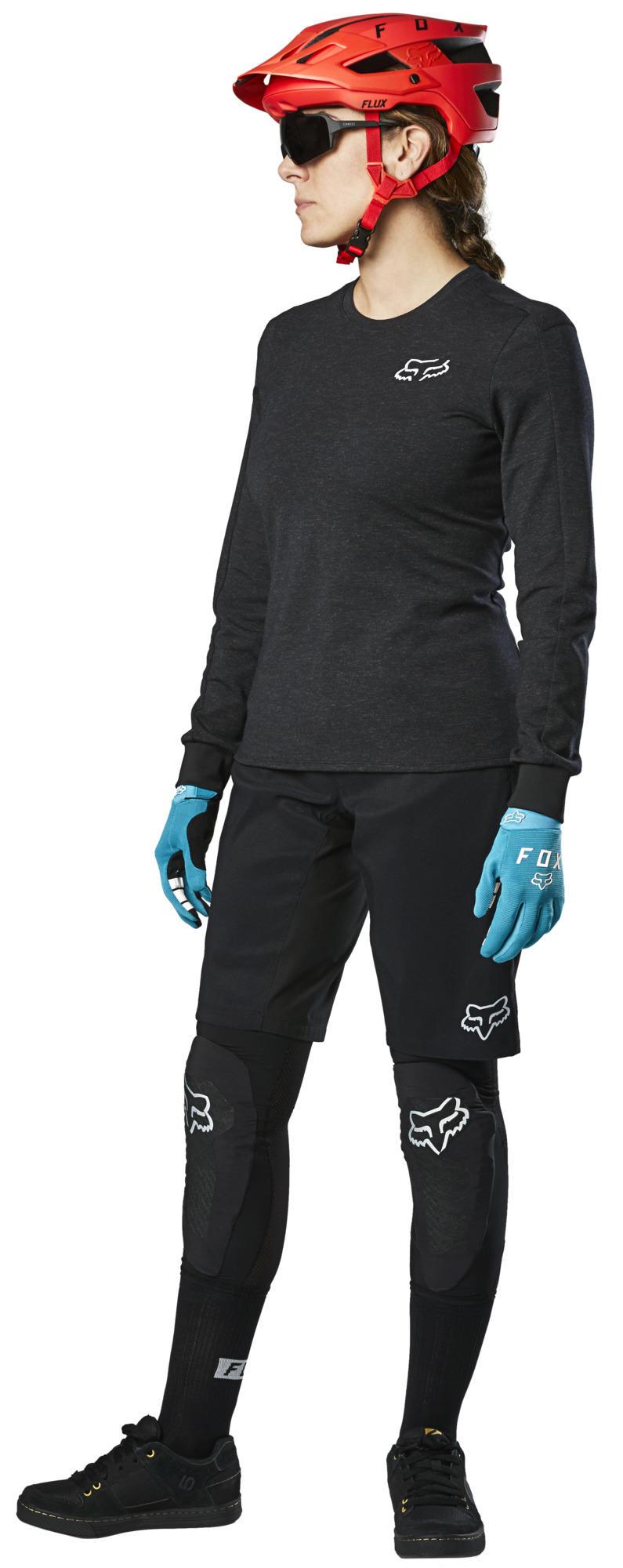Short Bicicleta Mujer Ranger Negro Fox Racing- - Rideshop