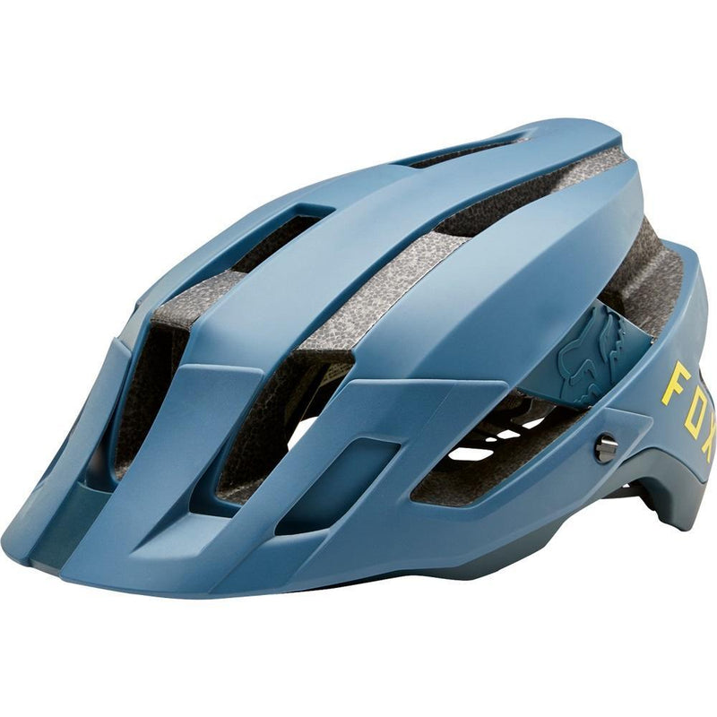 Casco Bicicleta Flux Azul Acero Fox Racing - Rideshop