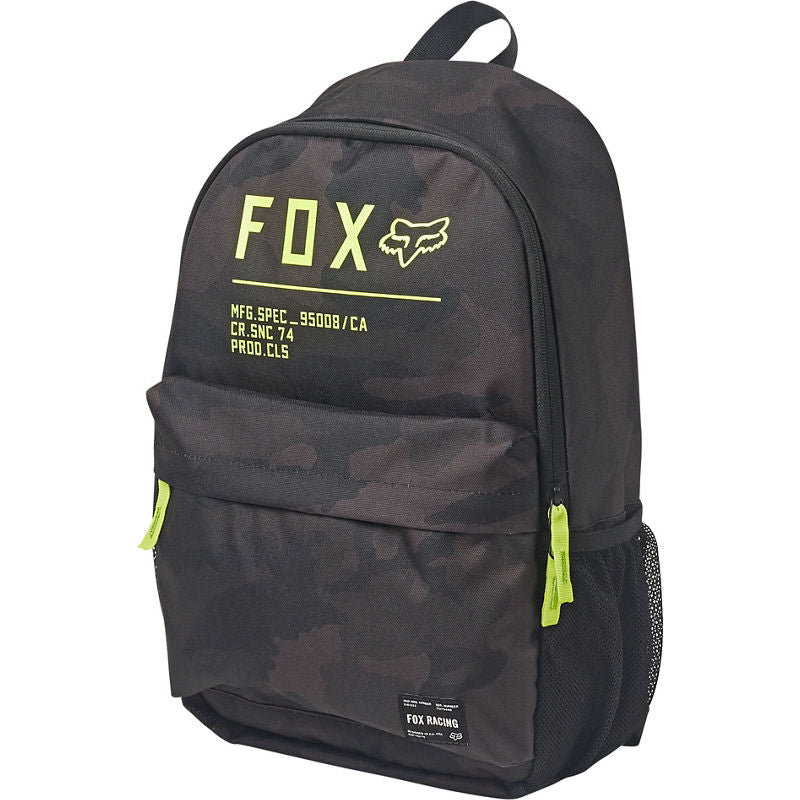 Mochila Lifestyle Non Stop Legacy Negro Camo Fox Racing - Rideshop