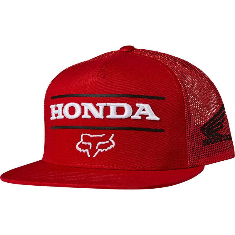 Gorro Lifestyle Niño Snapback Honda Rojo Fox Racing - Rideshop