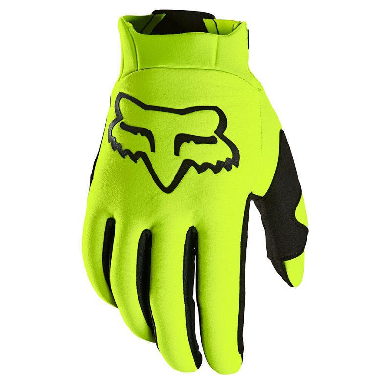 FOX Guantes Moto Legion Thermo Amarillo Fluor - Rideshop