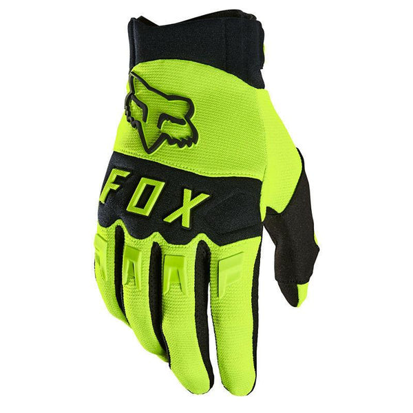 Guantes Moto Dirtpaw Amarillo Fluor Fox Racing - Rideshop