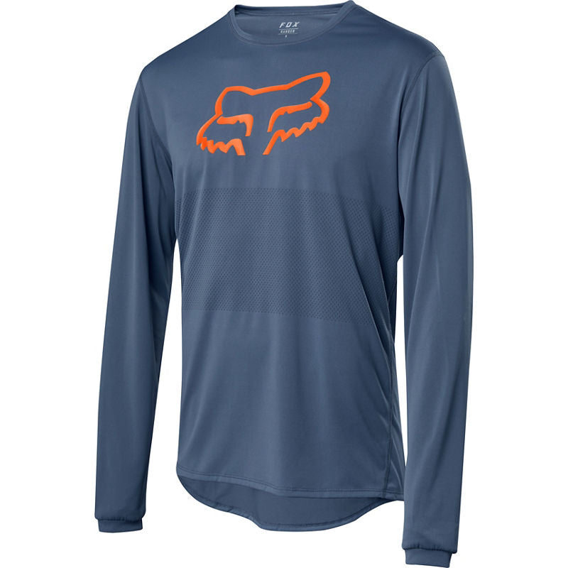 Polera Bicicleta Ranger Fox Racinghead Azul Fox Racing - Rideshop