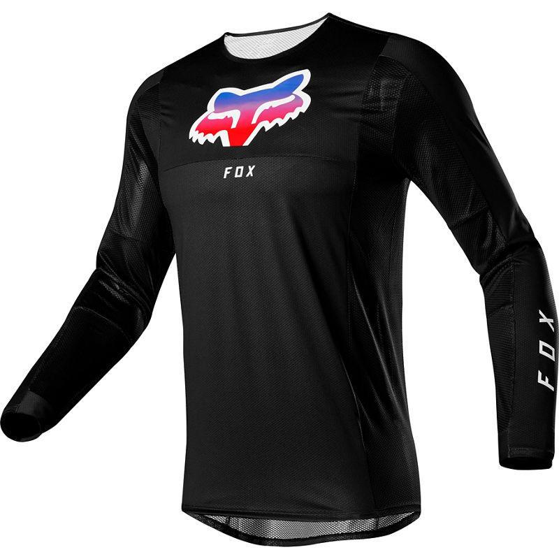 Polera Moto Airline Pilr Negro Fox Racing - Rideshop