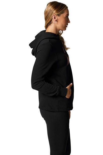 Polerón Lifestyle Mujer Canguro Power Slide Negro Fox Racing - Rideshop