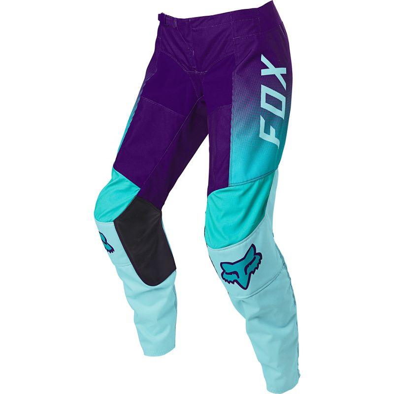 Pantalón Moto Mujer 180 Voke Celeste Fox Racing - Rideshop