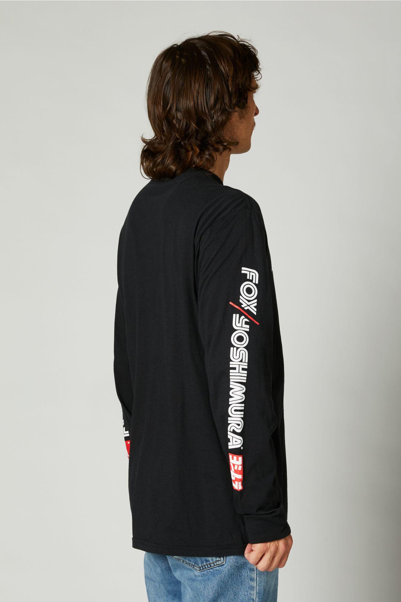 Polera Lifestyle Yoshimura Negro Fox Racing - Rideshop