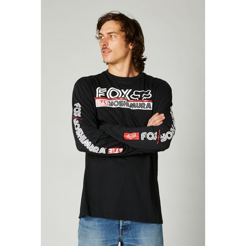 Polera Lifestyle Yoshimura Negro Fox Racing - Rideshop