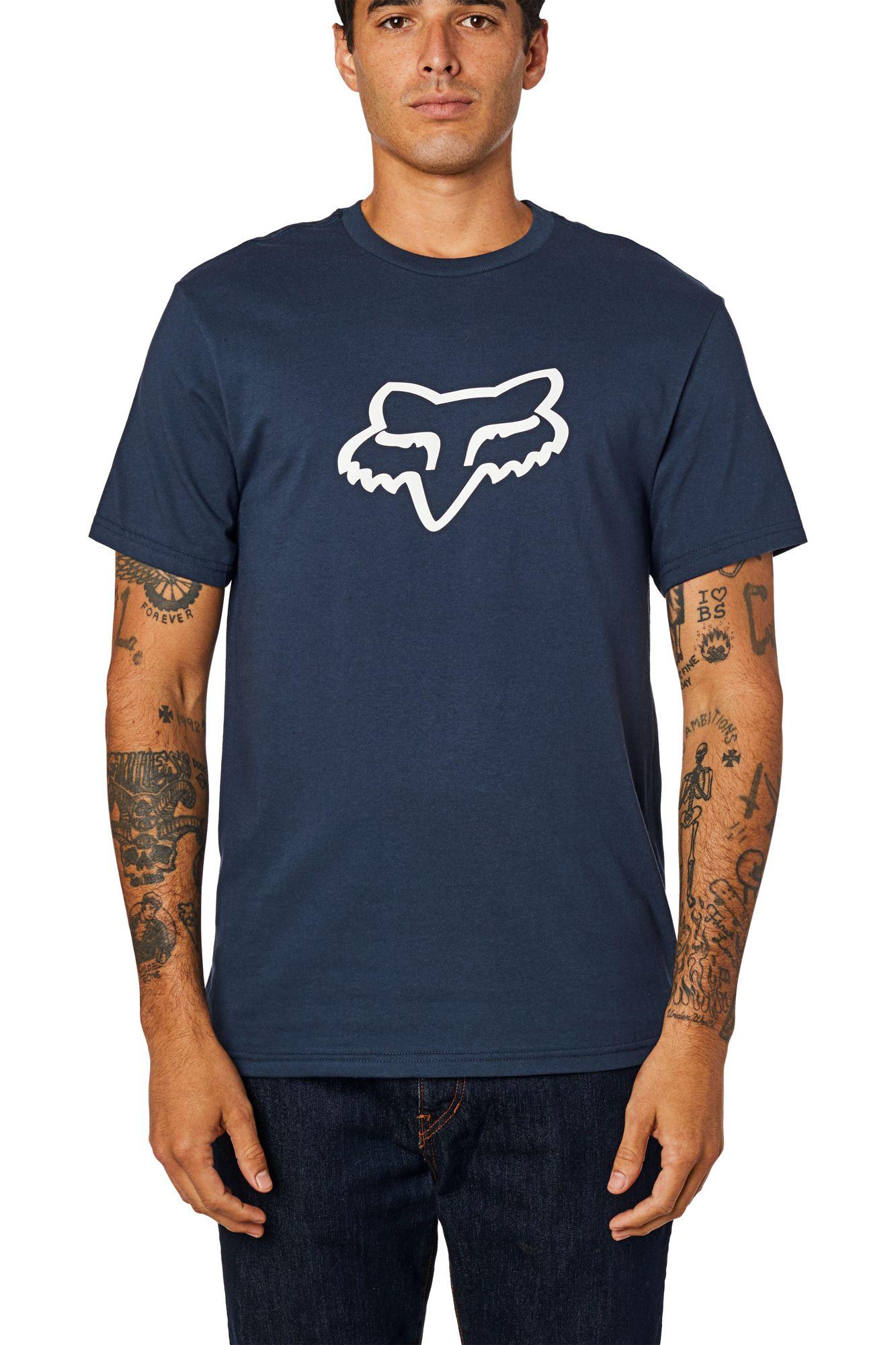 Polera Lifestyle Legacy Fox Racing Head Azul Fox Racing - Rideshop