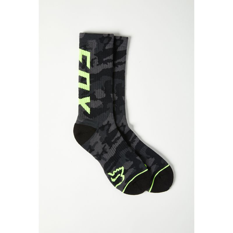 Calcetines Lifestyle Camo Cushioned Negro Camo Fox Racing - Rideshop