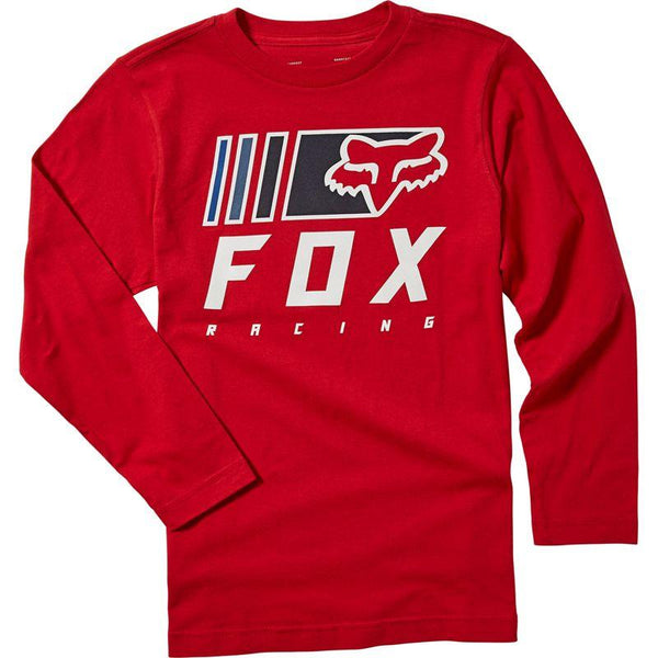 Polera Lifestyle Niño Overkill Rojo Fox Racing - Rideshop