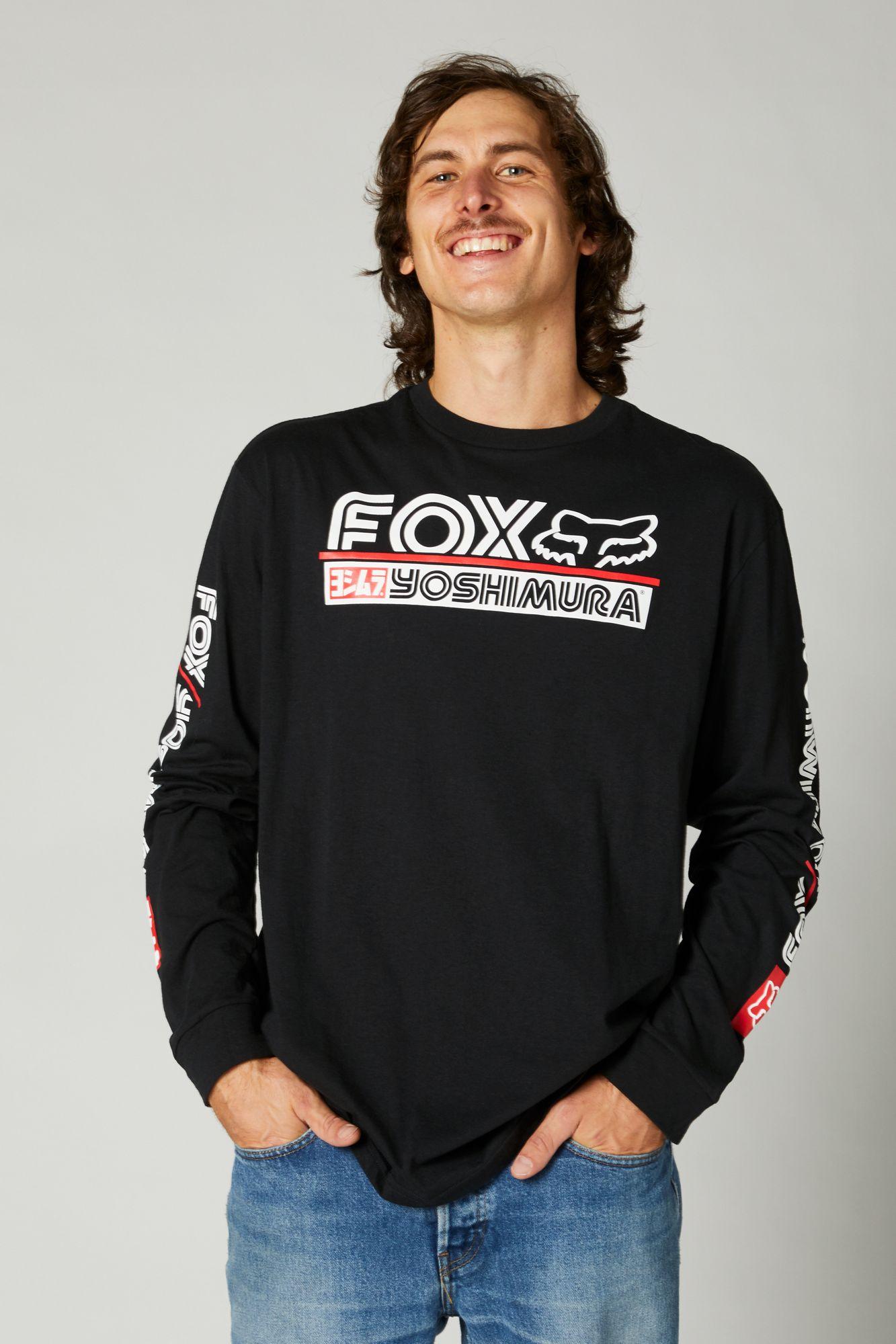 Polera Lifestyle Yoshimura Negro Fox Racing - Rideshop