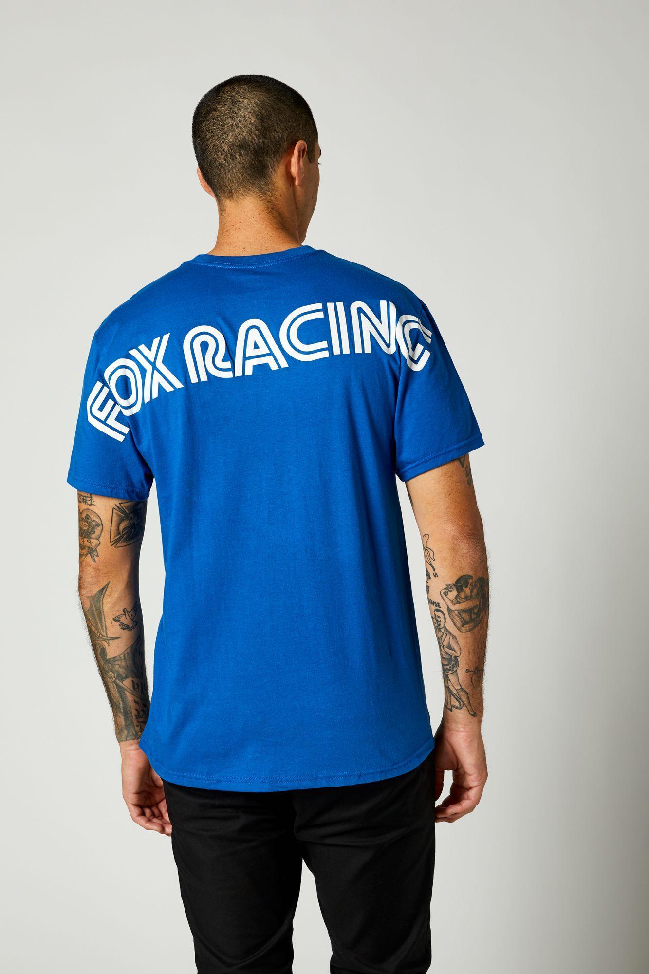 Polera Lifestyle Yoshimura Oversized Azul Fox Racing - Rideshop