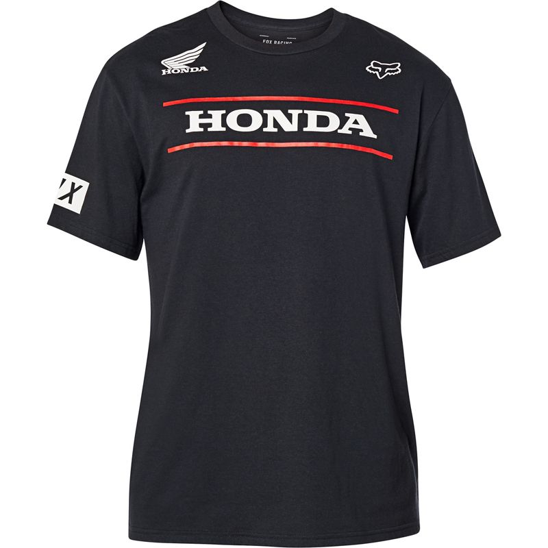 Polera Lifestyle Honda Negro Fox Racing - Rideshop