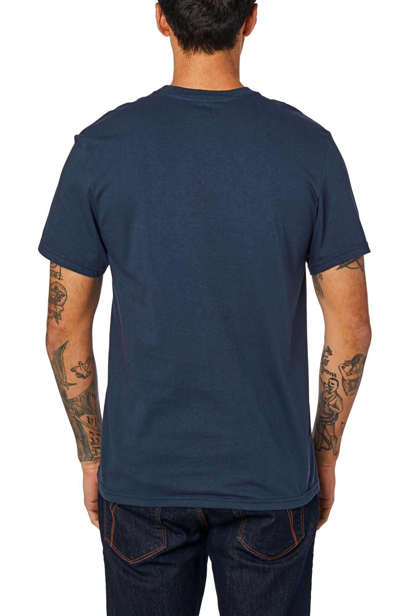 Polera Lifestyle Legacy Fox Racing Head Azul Fox Racing - Rideshop