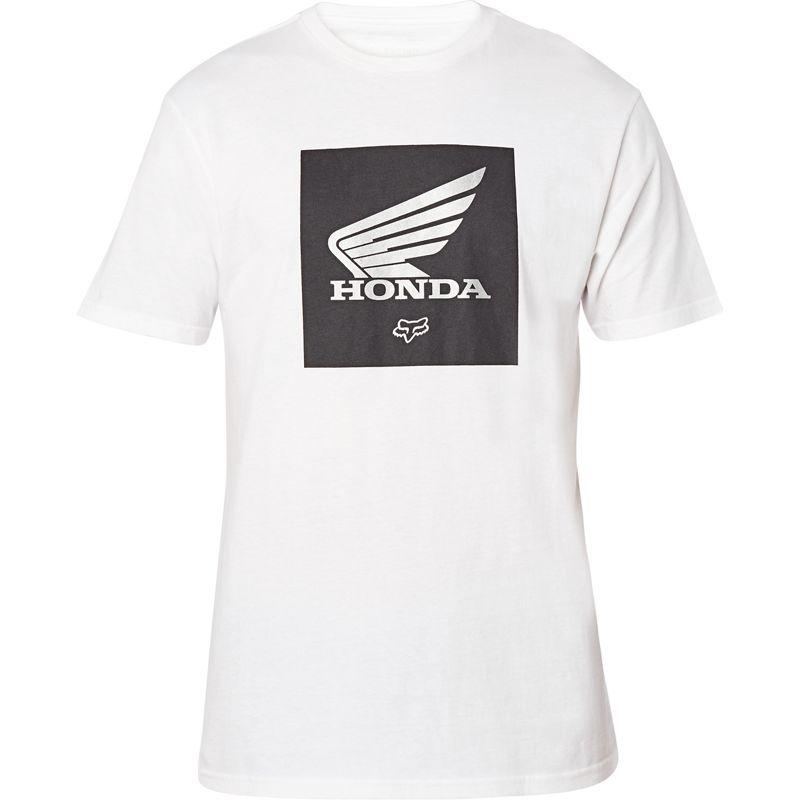Polera Lifestyle Honda Blanco Fox