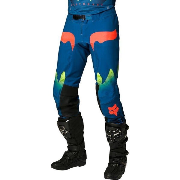 Pantalón Moto Flexair Mawlr Azul Fox Racing - Rideshop