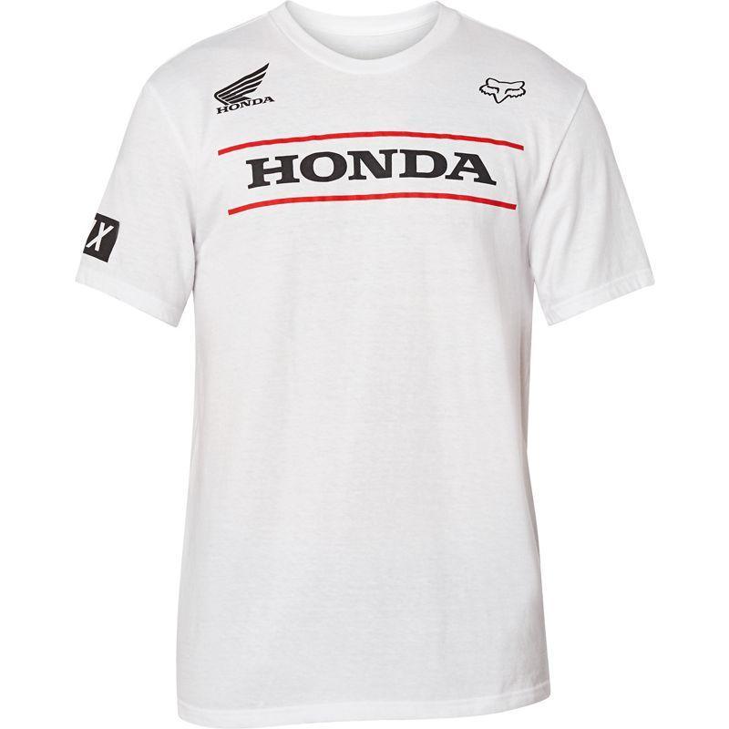 Polera Lifestyle Honda Blanco Fox Racing - Rideshop