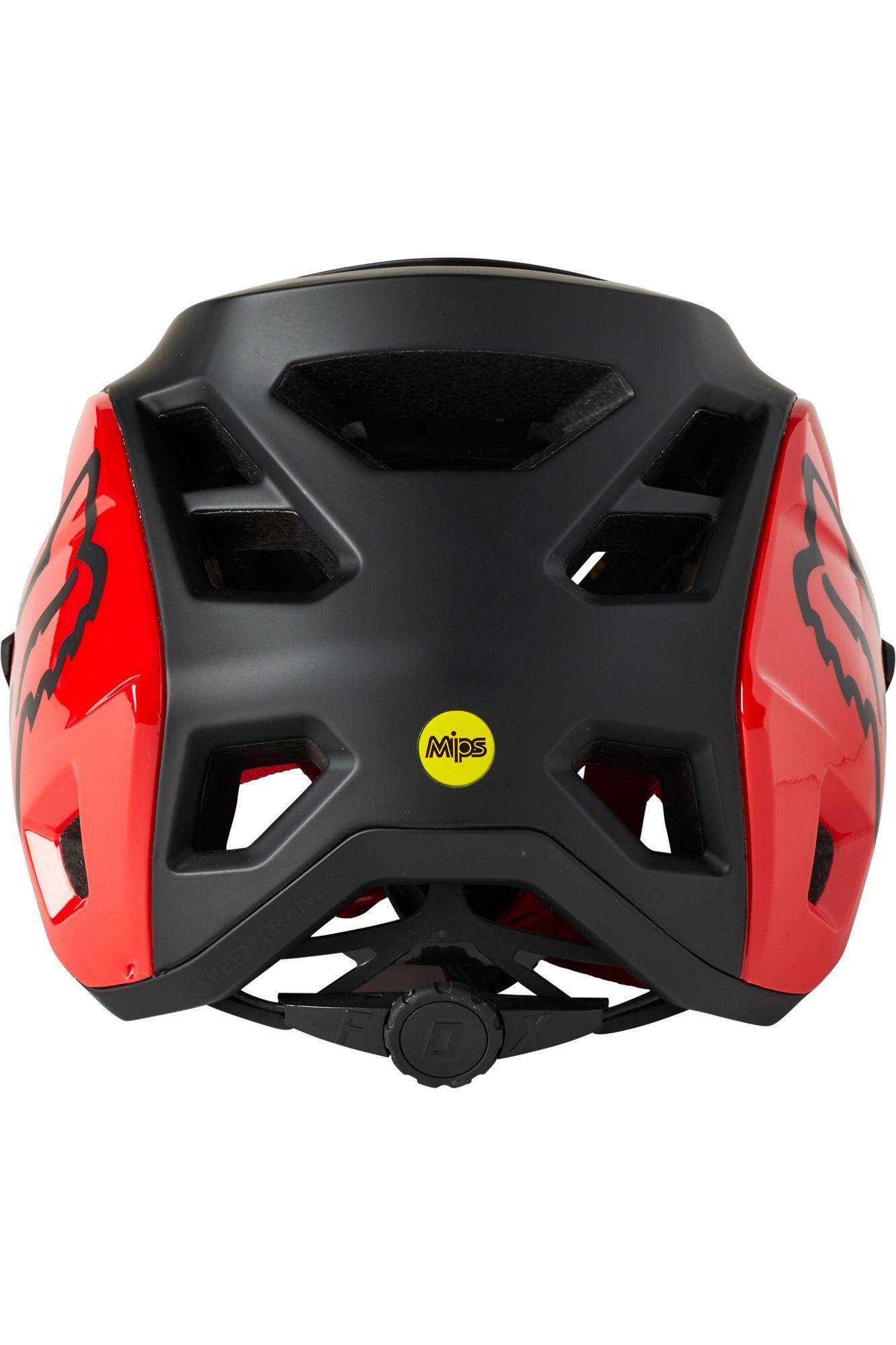 Casco Bicicleta Speedframe Pro Negro/Rojo Fox Racing - Rideshop