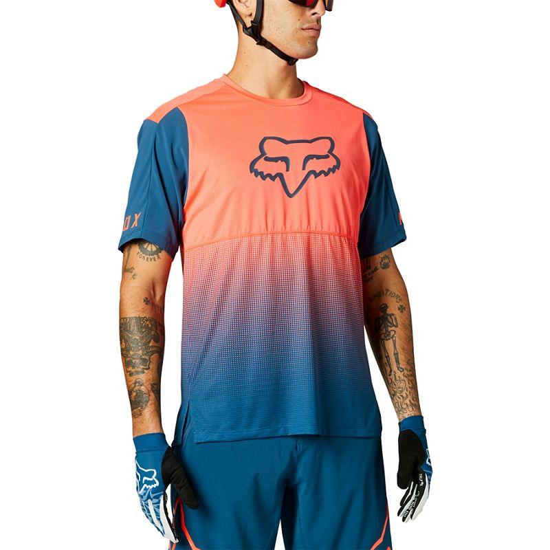 Polera Bicicleta Flexair Naranjo Fox Racing - Rideshop