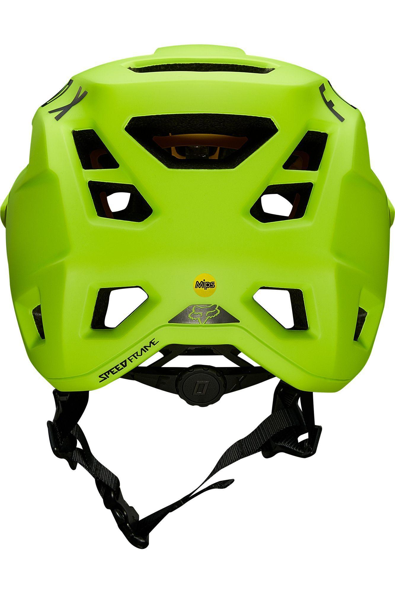 Casco Bicicleta Speedframe Mips Amarillo Fox Racing - Rideshop