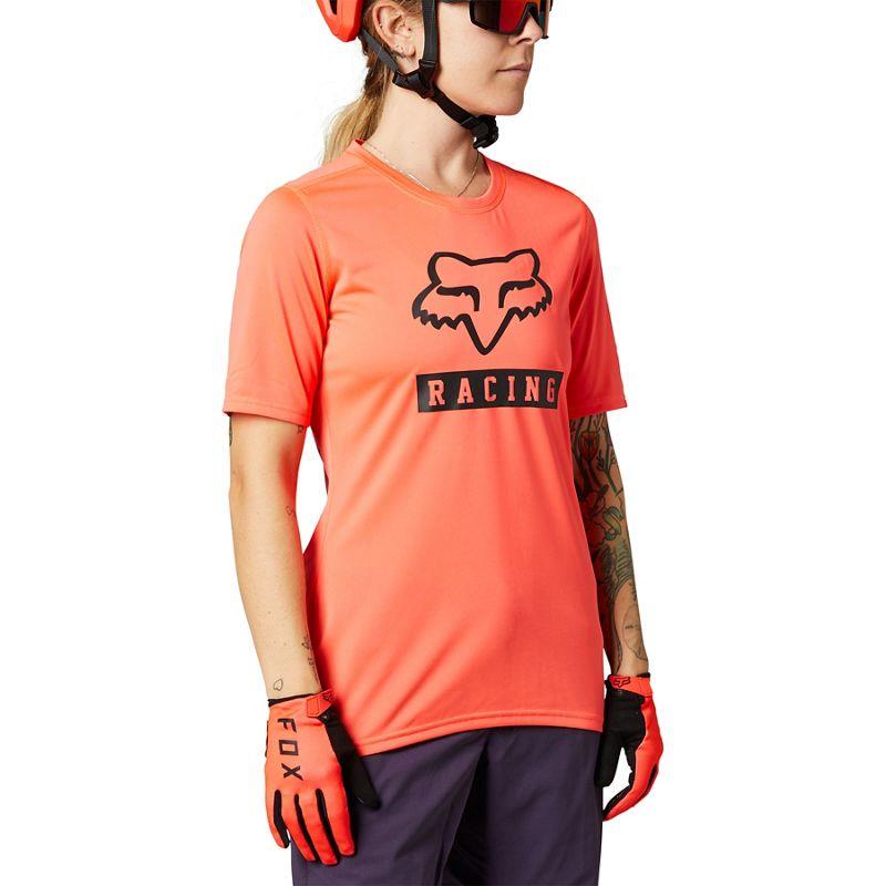 Polera Bicicleta Mujer Ranger Rojo Fox Racing - Rideshop