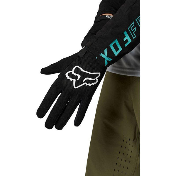 Guantes Bicicleta Niño Ranger Negro Fox